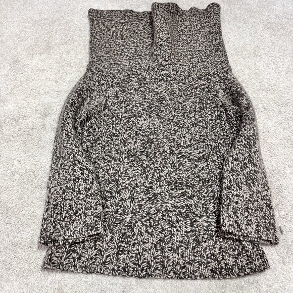 Express Sweater Women’s Brown Wool Cashmere Blend Long Sleeve Pullover Small - Picture 7 of 10